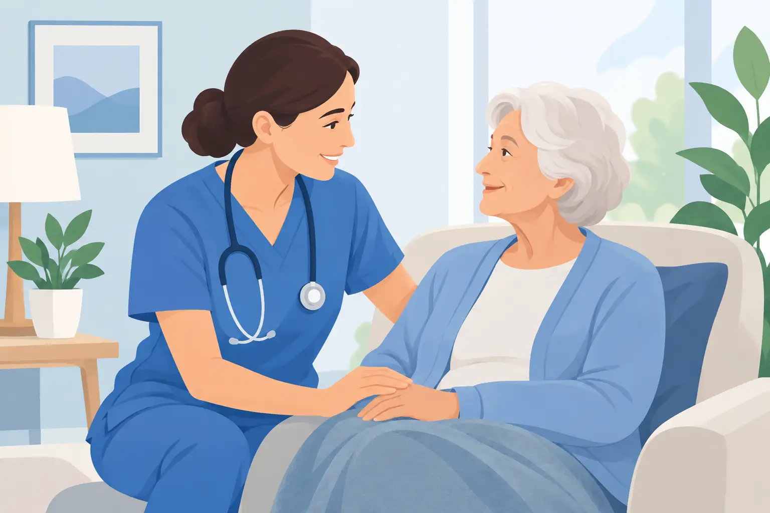 How Professional Nursing Staff Support Seniors